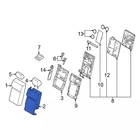 Genuine Ford Seat Back Pad ML3Z-1664811-A New. Price: $184.82.