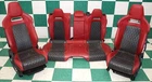 20' F-pace *wear* Red W/black Leather Dual Power Front Buckets Backseat Seats Oe Used. Price: $2106.14.