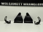 Jeep Wrangler Tj 1997-2002 Rear Folding Seat Bracket Mount Set Pivot Oem Cc 4U Used. Price: $66.30.