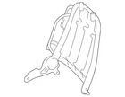 Genuine Ford Seat Back Frame 8T2Z-7861019-B New. Price: $193.57.