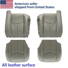 Upholstery Leather Front Seat Cover 2003 TO06 Avalanche Silverado Tahoe Suburban New. Price: $69.99.
