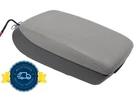 Defect 2005-2011 Audi A6 Center Console Gray Leather Armrest Lid Storage Oem Used. Price: $94.99.