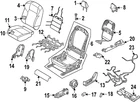 Genuine Nissan Seat Back Cushion 87661-7KA0A New. Price: $571.70.