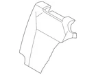 Genuine Volkswagen Seat Back Cover 5NN-888-806-T-VJF New. Price: $153.59.