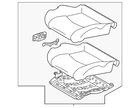 Genuine Nissan Seat Cushion Foam 87350-6GP1B New. Price: $3776.57.