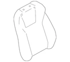Genuine Subaru Seat Back Cover 64150FN100SW New. Price: $371.94.