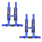 Prp 4.2 Blue 4-POINT Adjustable 2" Belt Harness Pair With Auto Style Latch New. Price: $239.98.