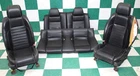 *note* 13' Mustang Coupe Black Leather Power Manual Buckets Backseat Seats Set Used. Price: $742.89.