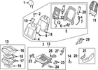 Hyundai 88500 CW510 Lh, Fr Seat Track Assy 22-24 Santa Cruz, Tucson New, Genuine. Price: $695.97.