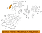 Chrysler Oem 19-23 300 Seats Tracks Rear Components-bolster 6RM731X9AA New. Price: $163.76.