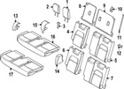 Genuine Nissan Seat Back Cushion 89661-6TA0A New. Price: $231.50.
