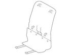 Lexus Genuine Seat Back Panel Front Right Black GX460 2014-2023 Oem 717056032220 New. Price: $59.00.