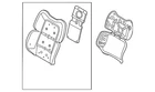 Genuine Ford Cushion Assembly Seat LC5Z7860081A New. Price: $131.77.