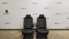 16 Cadillac Escalade Rear Bucket Seat Set Black Leather Used. Price: $382.50.