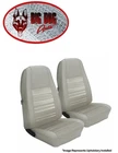 Front & Rear Seat Upholstery Covers 1970 Mustang Convert Tmi Products, White New. Price: $670.44.