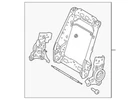 Genuine Ford Taurus Explorer 2012-2019 Front Seat Frame Assembly CU5Z-7861018-A New. Price: $297.02.