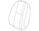 Genuine Gm Light Cashmere Front Seat Back Cover 25865141 New. Price: $59.56.
