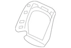 Genuine Honda Seat Back Panel 81128-SNA-A12ZC New. Price: $600.73.