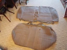1990-97 Lincoln Town Car Rear Seat Cover Light Grey Cloth New Nos #2. Price: $125.00.
