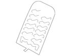 Genuine Volkswagen Seat Back Heater 3CN-963-557-B New. Price: $193.69.