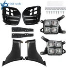 Front Led Bumper Fog Lights&bezel Kits For 2017-2018 Kia Sportage Right&left New. Price: $74.72.