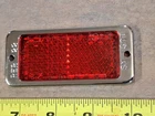 Nos Vintage Original Lucas Red Reflectors Rer 22 Land Rover 2A & 3 Series Mgb New. Price: $50.00.