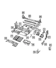 Genuine Mopar Seat Reinforcement Left 68171997AB New. Price: $76.14.