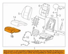 Gm Oem 14-20 Impala Driver Components-seat Cushion Pad 23105647 New. Price: $108.79.
