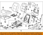 Gm Oem 15-18 Escalade Esv Driver Components-seat Back Cover 23188239 New. Price: $226.18.