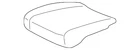 Genuine Volkswagen Seat Cushion Pad 3G8-882-357-B New. Price: $110.56.