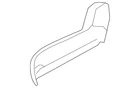 Genuine Nissan Seat Frame Trim Panel 87330-3TA0A New. Price: $40.44.