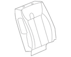 Genuine Gm Seat Back Cover 25984394 New. Price: $68.36.
