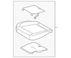 Genuine Ford Seat Cushion Foam FS7Z-54632A22-D New. Price: $1365.61.