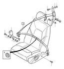 Volvo 9191817 Seat Belt Receptacle (left New. Price: $125.12.