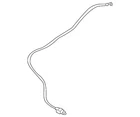 Genuine Mitsubishi Folding Seat Release Cable 7230B208 New. Price: $107.67.