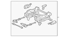 Genuine Honda Seat Adjuster 81600-SWA-A51 New. Price: $1608.44.