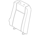 Genuine Ford Seat Back Cushion Cover CK4Z-6366601-AC New. Price: $125.61.