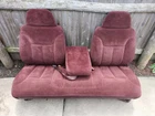 88-98 Obs Chevy Silverado Gmc Sierra Rear Bench Seat Cloth Red. Used. Price: $599.99.