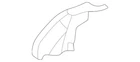 Genuine Mercedes-benz Cover Backrest 167-933-07-00-9051 New. Price: $49.70.