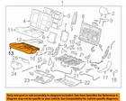 Gm Oem 15-20 Suburban Tracks Second Row Seats-seat Cushion Pad 23470749 New. Price: $83.78.