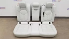 17 Porsche Macan Turbo 95B Complete Rear Seat Assembly Pebble Gray Leather Used. Price: $325.12.