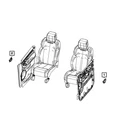 Genuine Mopar Seat 24 Way Switch 68549336AC New. Price: $205.32.