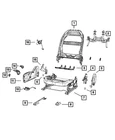 Genuine Mopar Manual Seat Adjuster 68148288AE New. Price: $564.65.