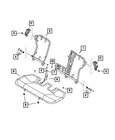 Genuine Mopar Seat Latch Left 68119830AA New. Price: $161.70.