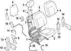Genuine Nissan Seat Cushion Foam 873A2-1VX5A New. Price: $1050.50.