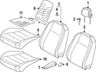 Genuine Volkswagen Armrest 7T0-881-081-P-8CC New. Price: $117.22.