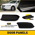 Pair For Honda Accord Sedan 2008-2012 Front Door Panels Armrest Lid Cover Black New. Price: $16.14.
