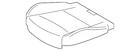 Genuine Bmw Seat Cushion Pad 52107344893 New. Price: $726.62.