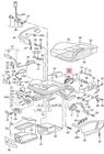 Genuine Vw Audi Seat Beetle Cabriolet Release Lever Right 1J3881606A New. Price: $59.36.