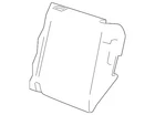 Genuine Mazda Seat Back Cushion Cover ZZCA-88-451-30 New. Price: $146.55.